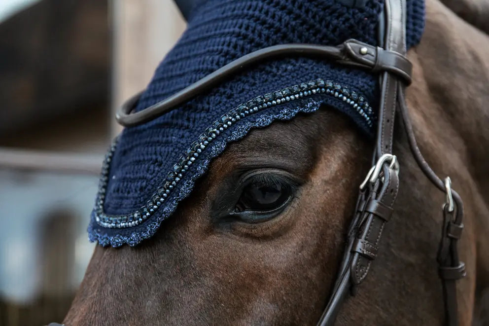 Kentucky Fly Veil Wellington Stone and Pearl | Regular or Soundless