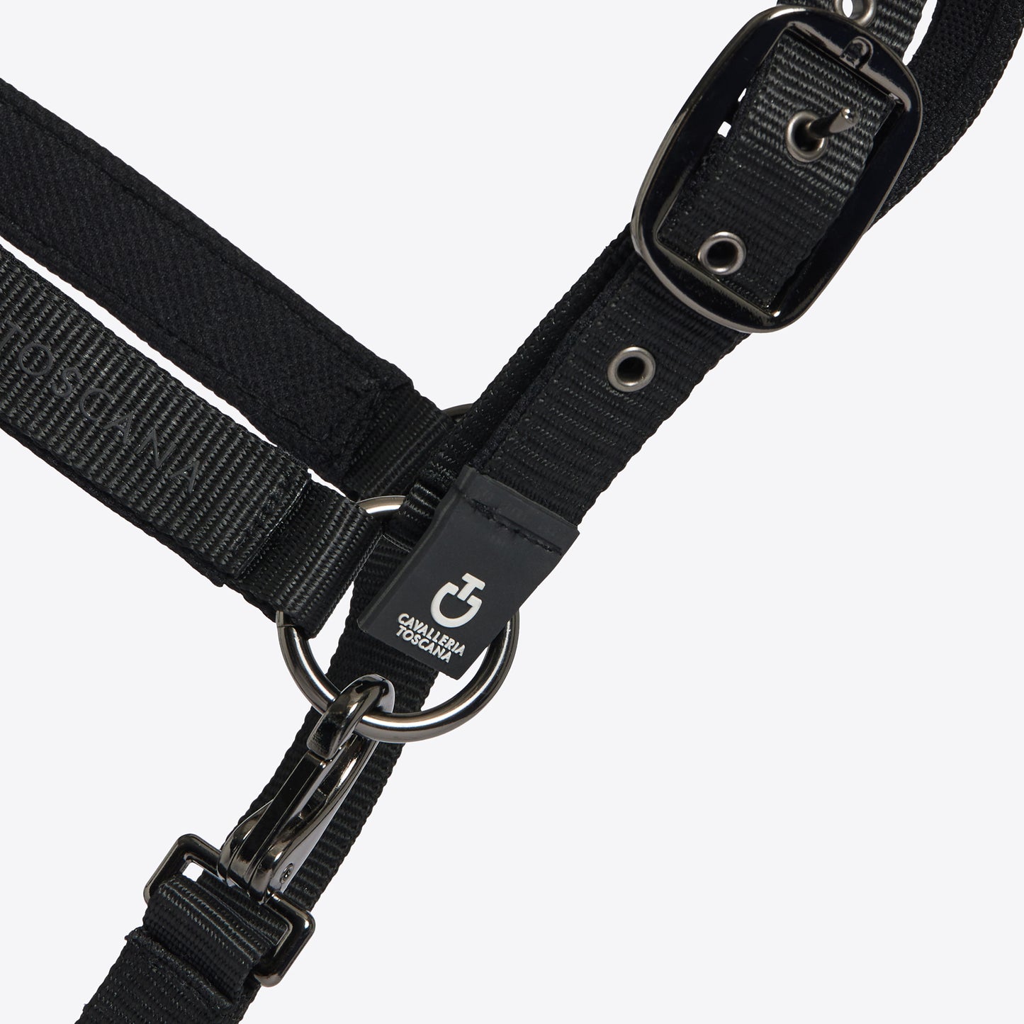 Cavalleria Toscana FW25 CT Halter + Lead | Black