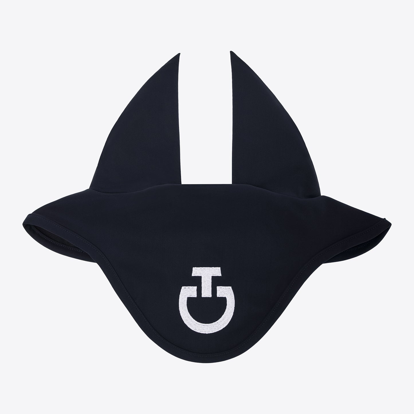 Cavalleria Toscana SS25 Jumping Saddle Pad Circular Quilt + Fly Veil SET | Dark Blue