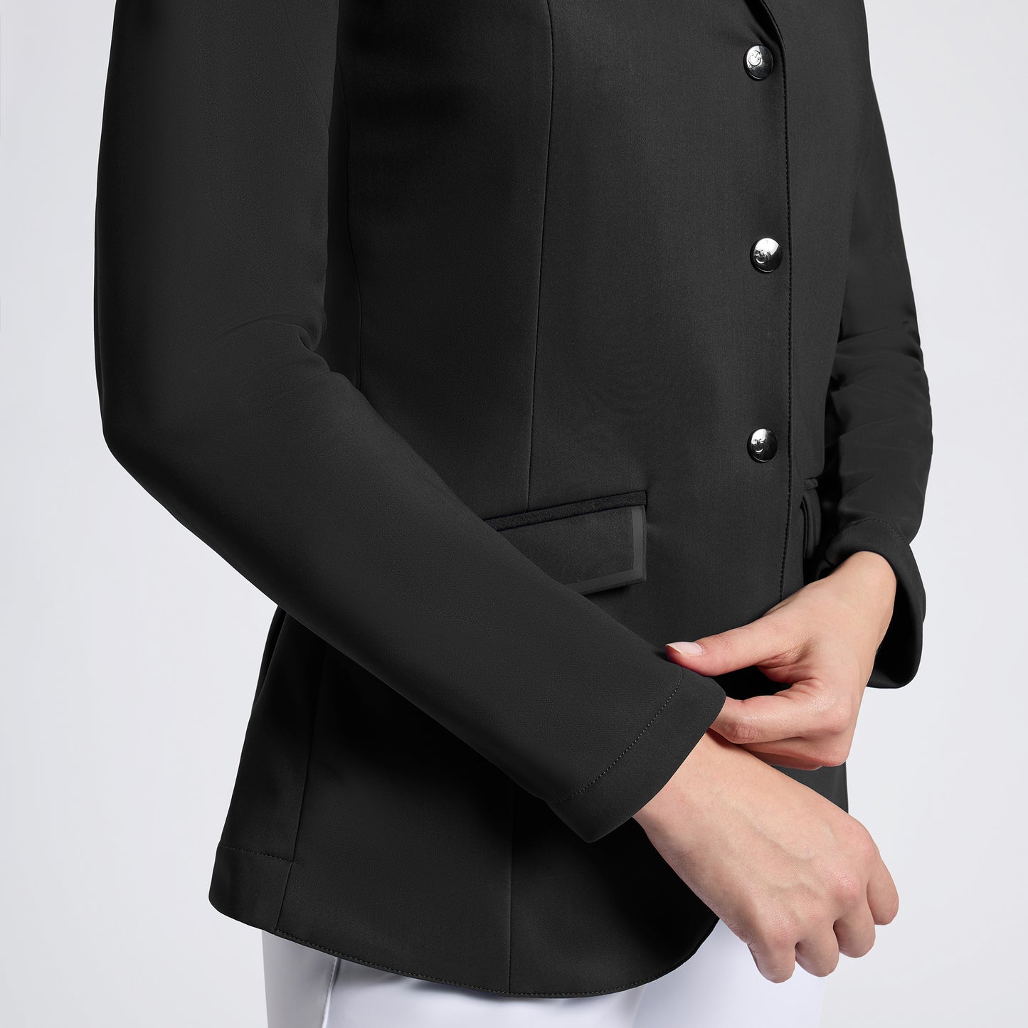 Cavalleria Toscana Lightweight Jersey Zip Riding Jacket | Royal Blue or Black