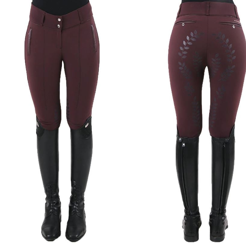 PS of Sweden ROBYN Full Seat Breeches  - DARK MERLOT SIZE EU34