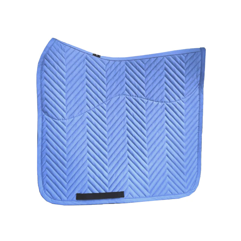 L'Evoine Cotton Dressage Pad Cornflower | Plain Cotton or Alpaca Under