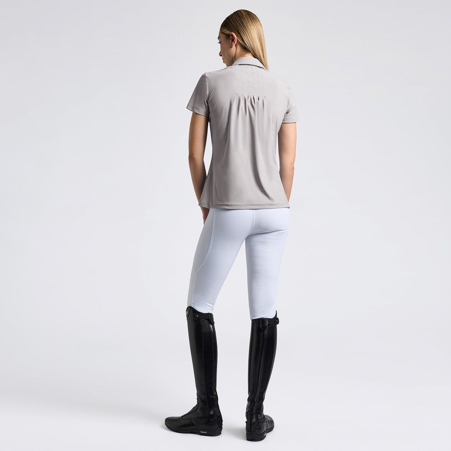 Cavalleria Toscana SS25 Jersey Pleated S/S Training Top | Choose Colour