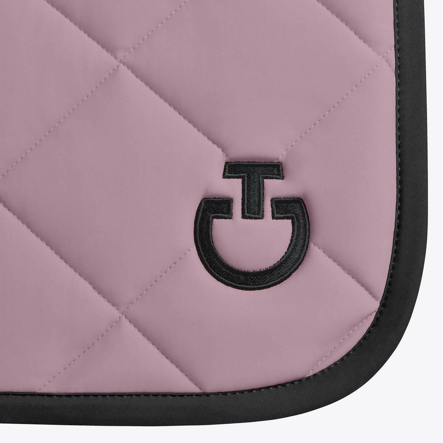 Cavalleria Toscana FW25 Diamond Quilt Jersey Jump Saddle Pad | Grape Shake
