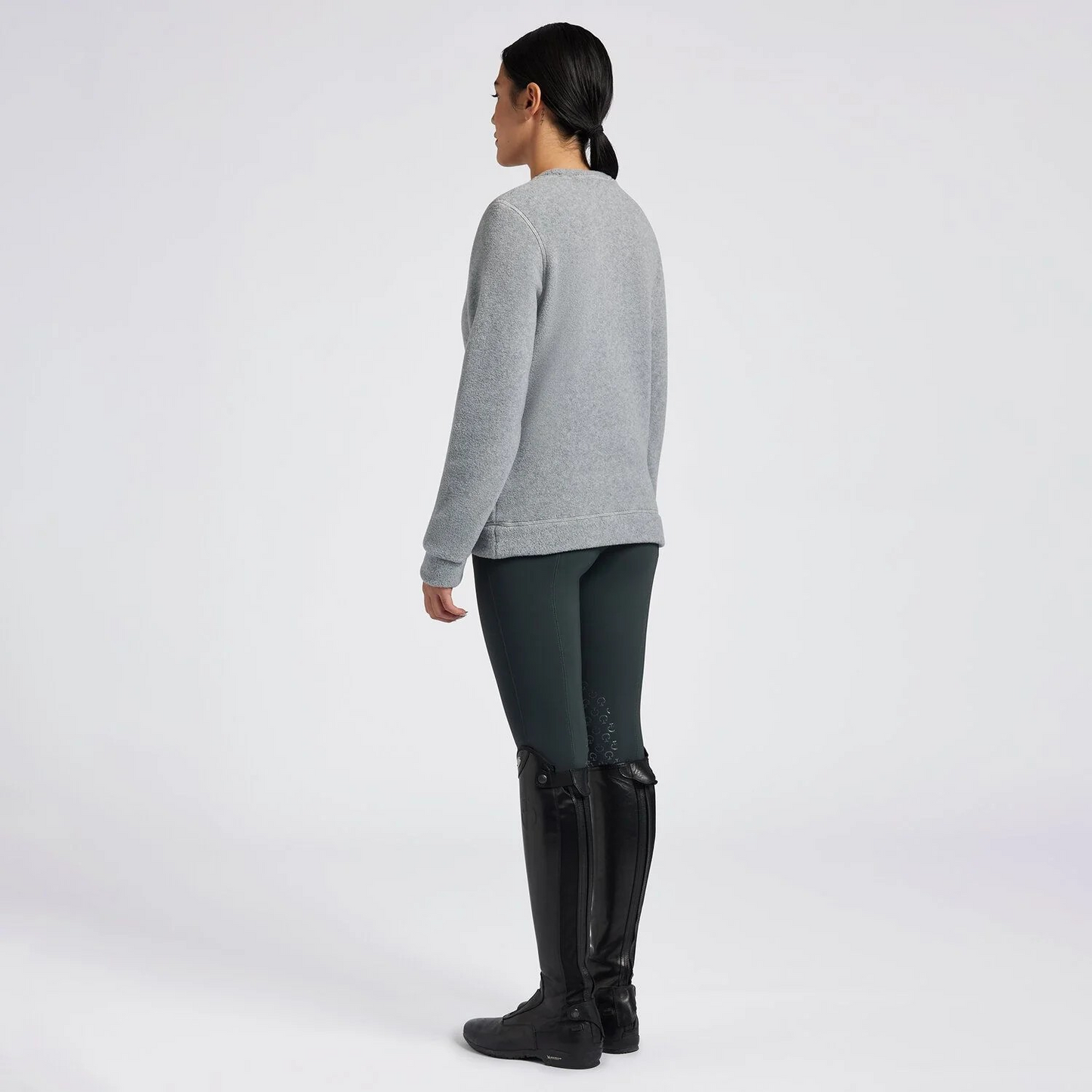 Cavalleria Toscana Fleece Crew Neck Jumper