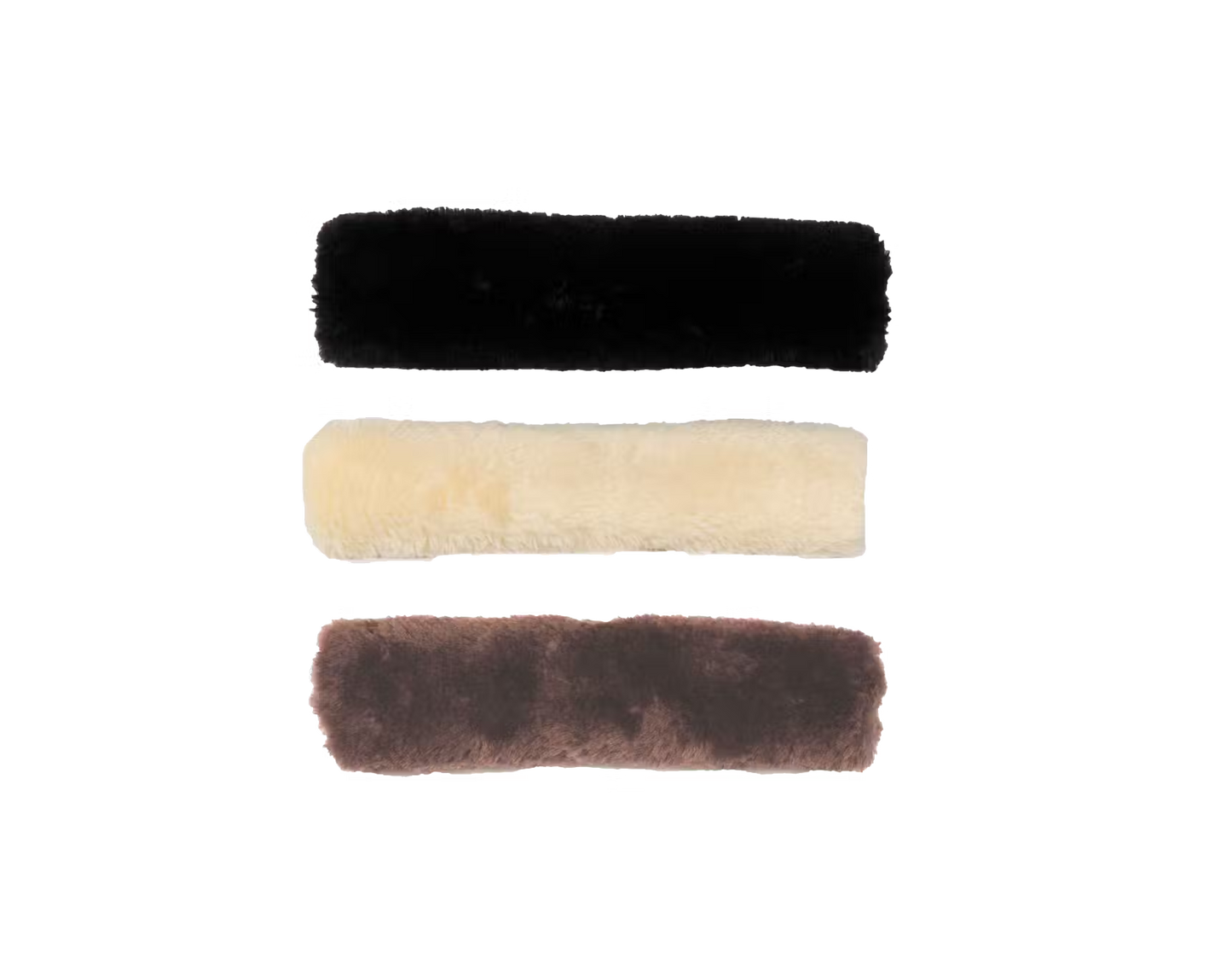 Kentucky Faux Sheepskin Noseband Cover | Choose Colour