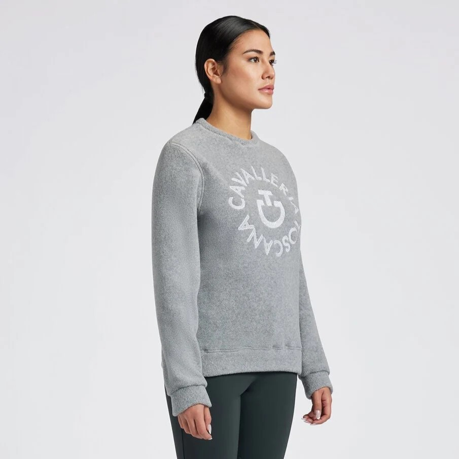 Cavalleria Toscana Fleece Crew Neck Jumper