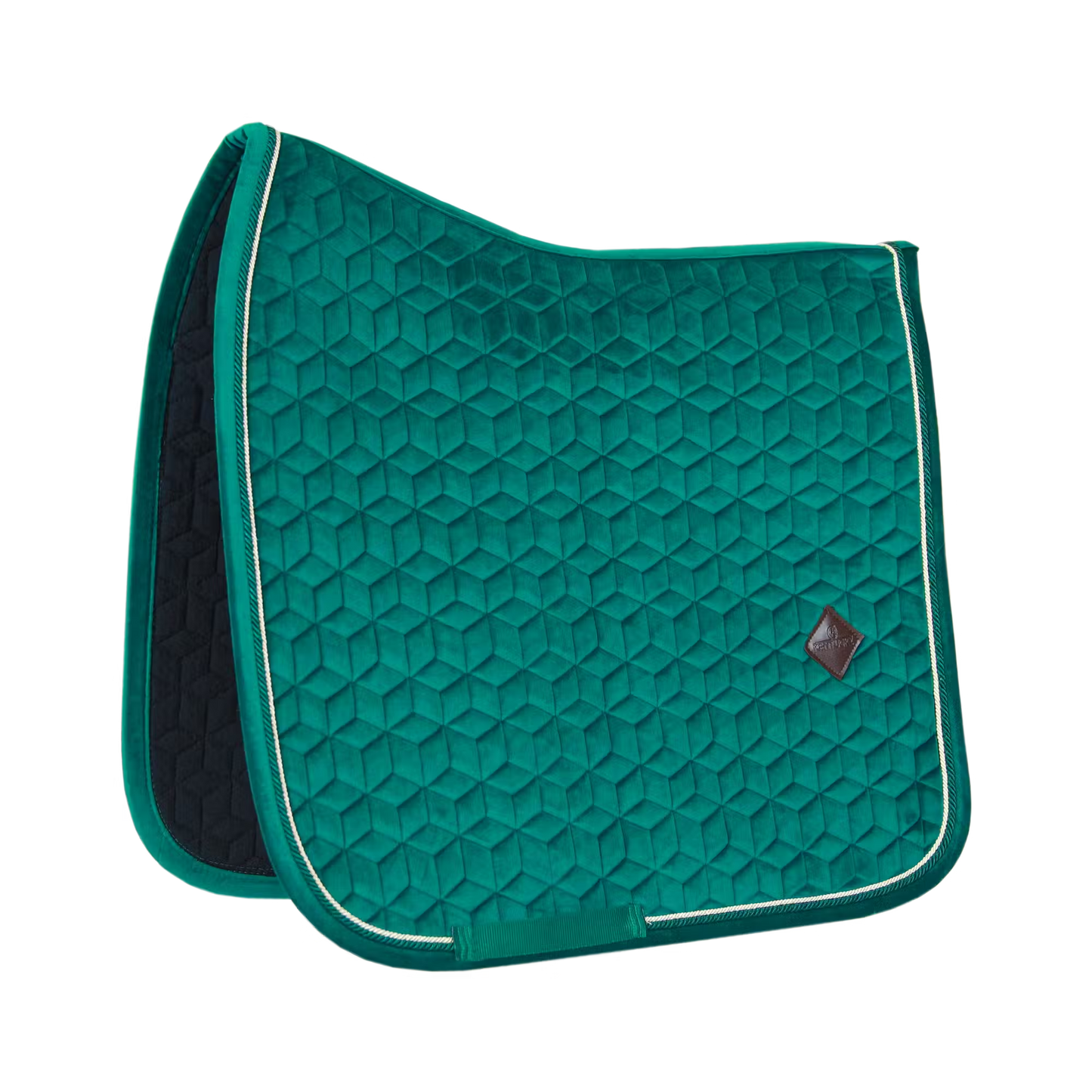 Kentucky Velvet Dressage Saddle Pad + Polo Bandage Set | Choose Colour