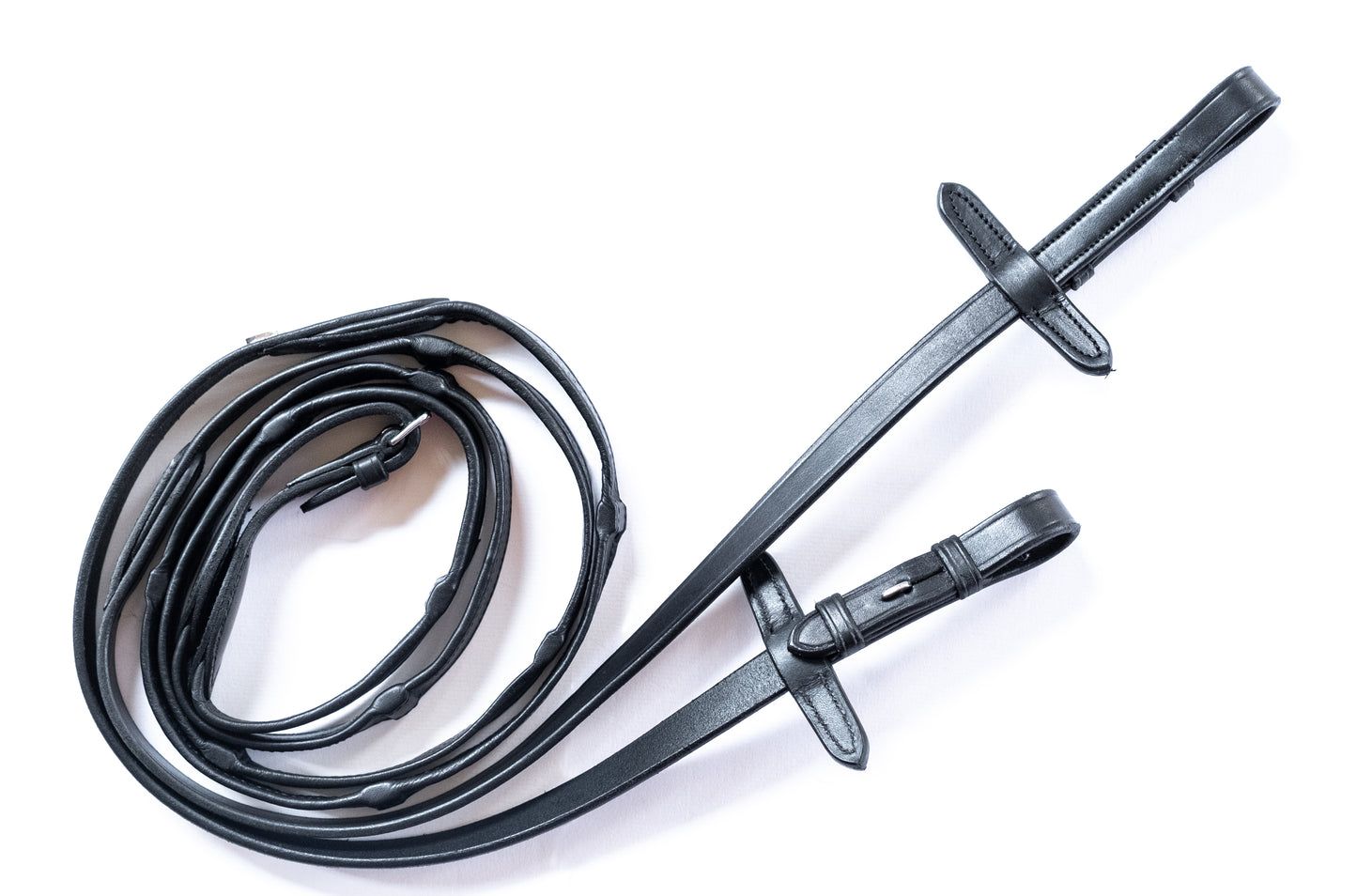 Finesse Reins - Flat Front with Stoppers and Padding