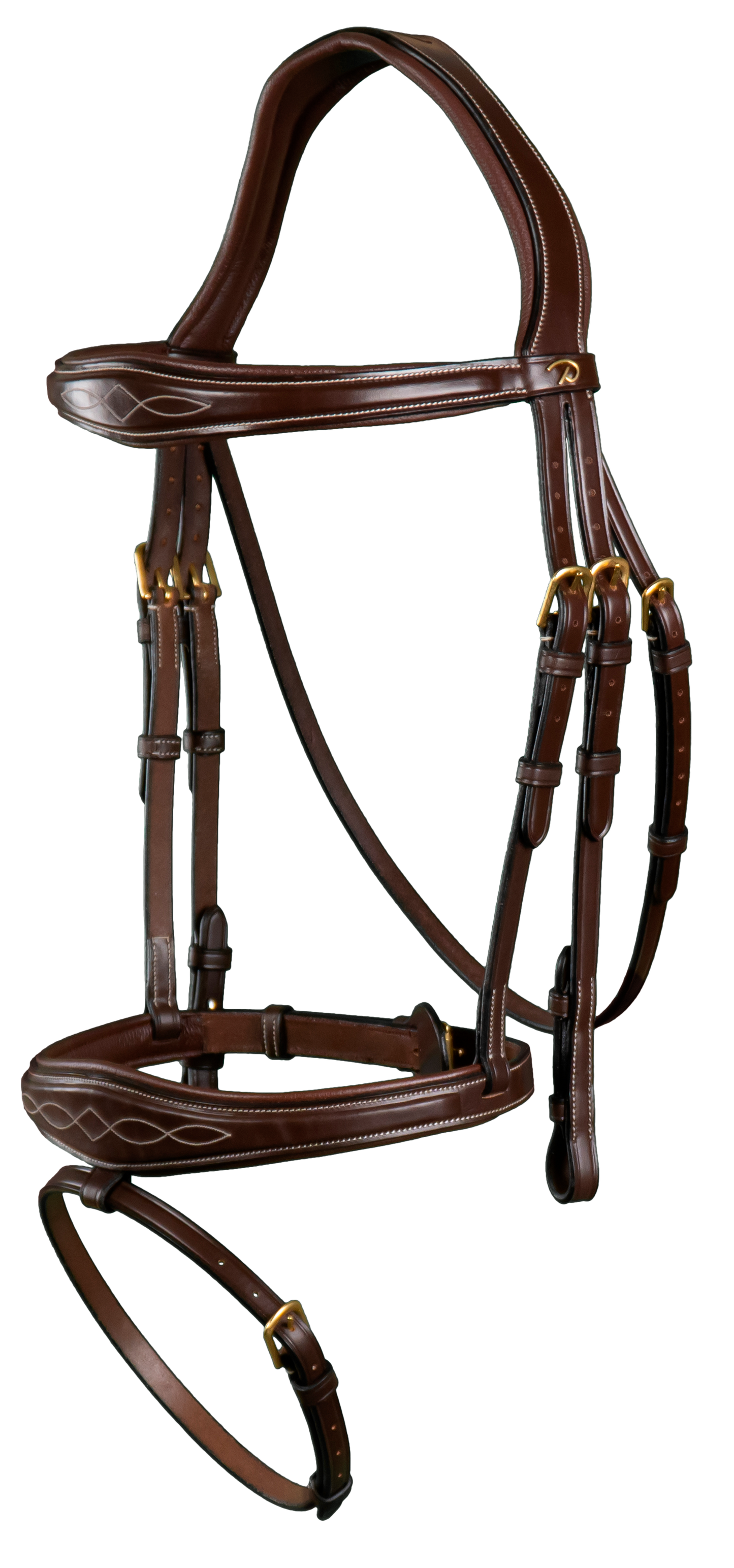 Dy'on D Collection Anatomic Flash Noseband Bridle