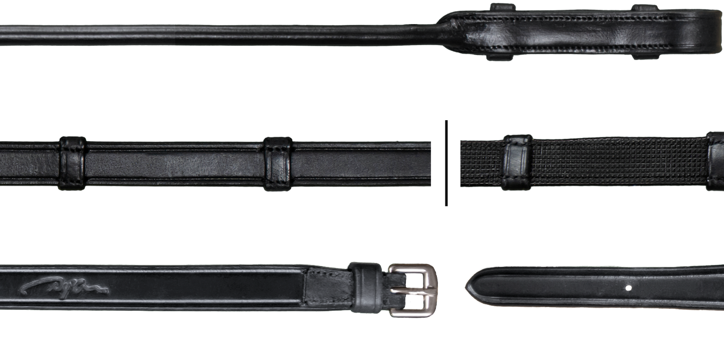 Dy'on Dressage Collection Rolled Reins | Choose Style