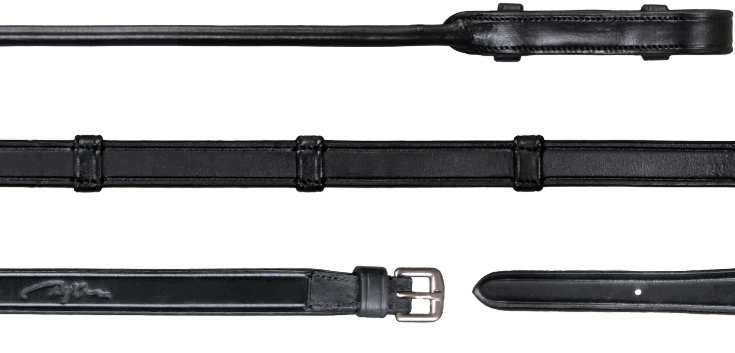 Dy'on Dressage Collection Rolled Reins | Choose Style