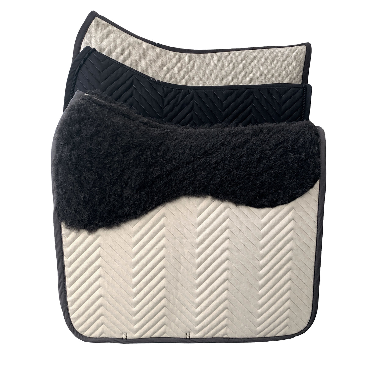 L'Evoine Aplaca Fleece Lined Saddle Pad Horse Fashion Australia