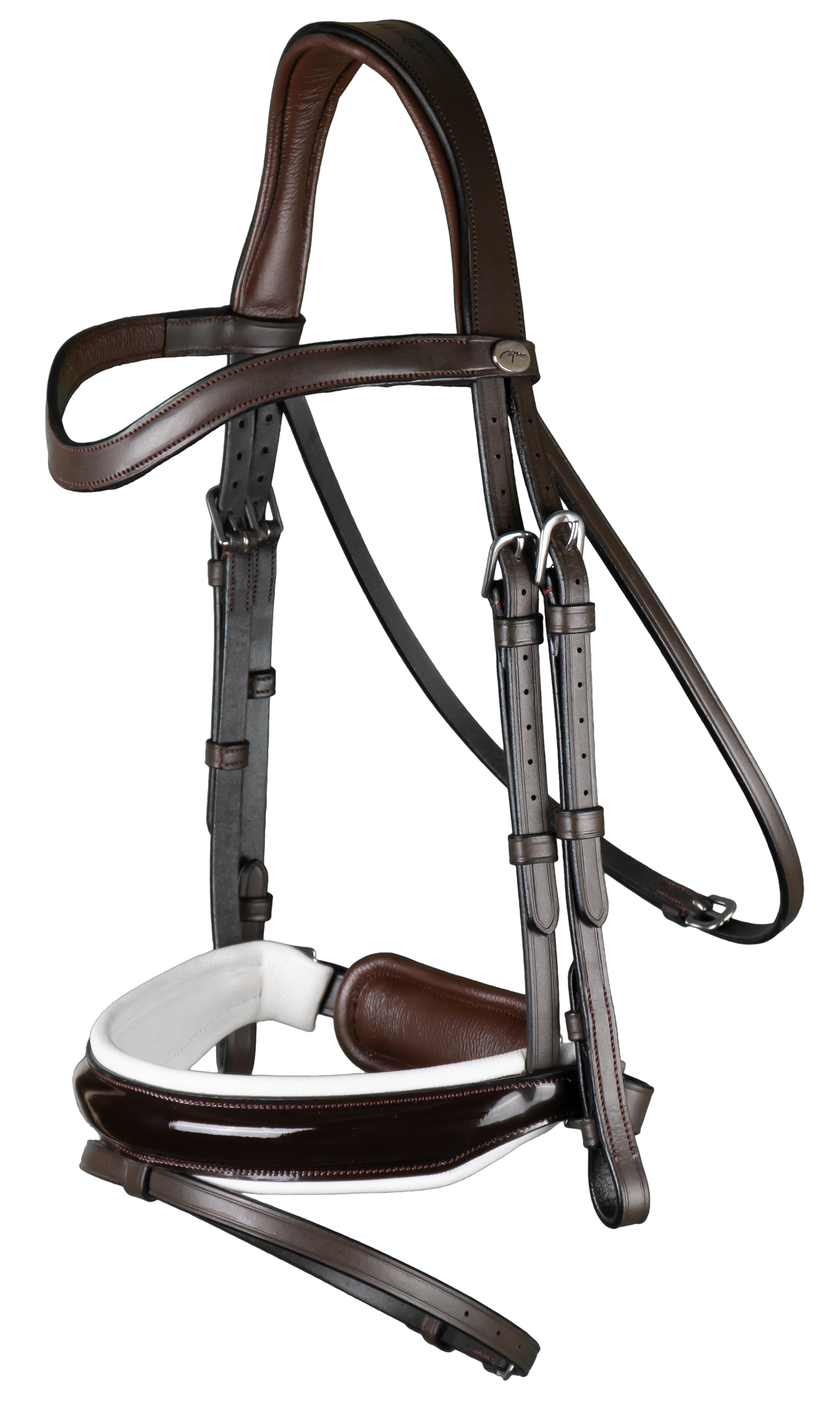 Working by Dy'on Large Crank Flash Noseband Bridle