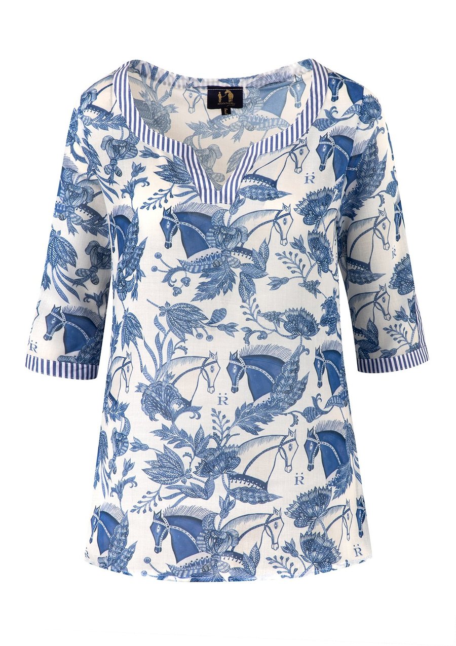 Ronner Lightweight Caftan Shirt | Aquarius