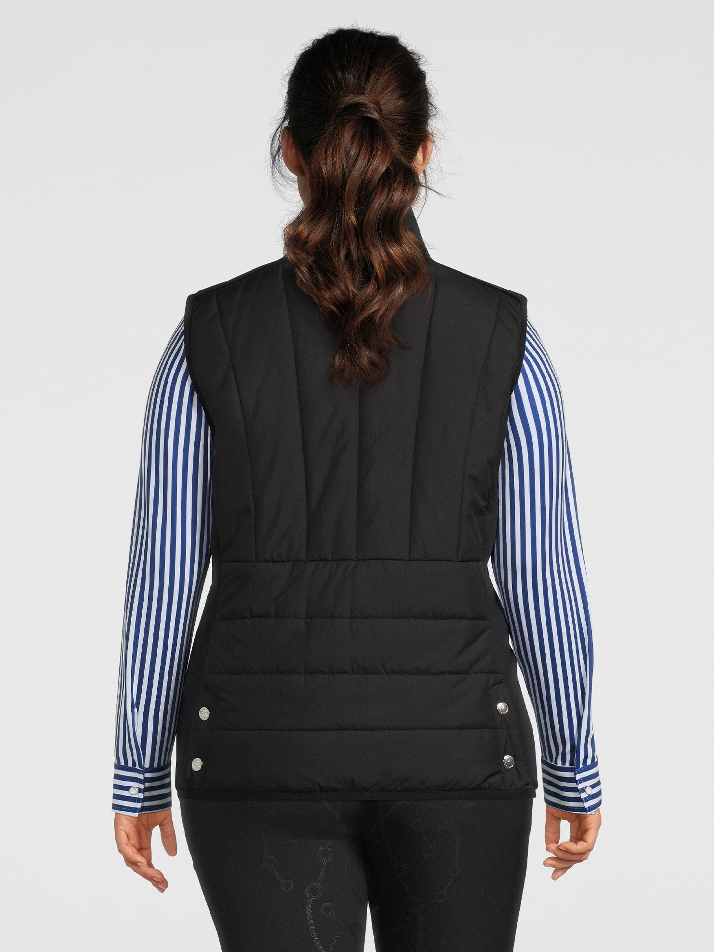 PS of Sweden Curvy Bella Padded Vest | Navy or Black