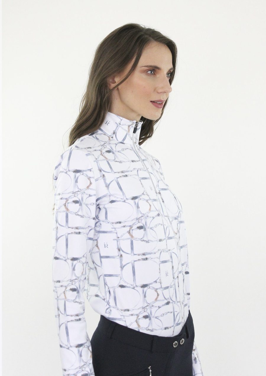 Ronner Design Bridle Quarter Zip | White or Black