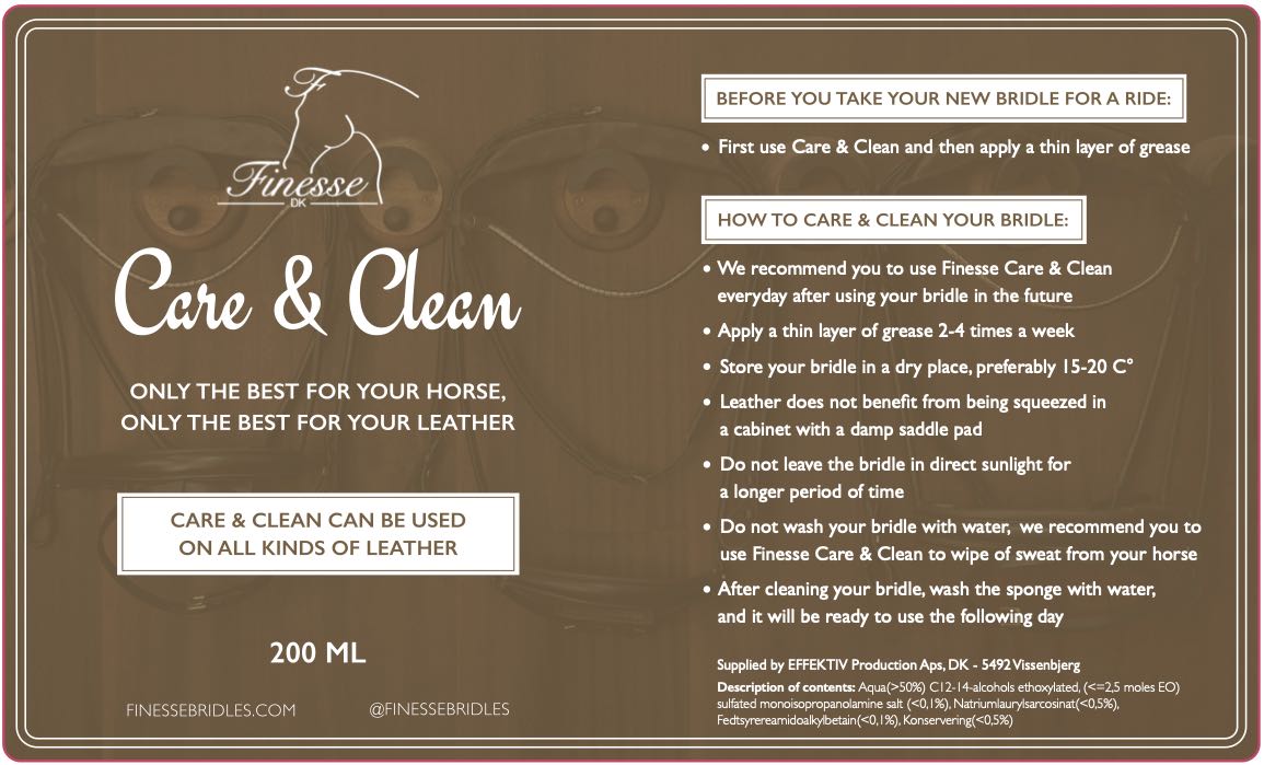 Finesse Leather Clean and Care