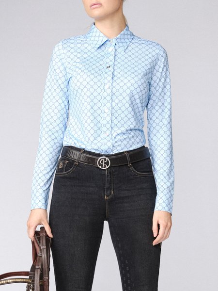 PS of Sweden Spring 22 Clarissa Shirt | Lotus Pink or Clear Sky