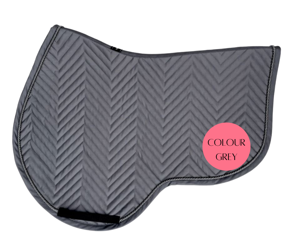 L'Evoine Jump Saddle Pad | Choose Black or Grey