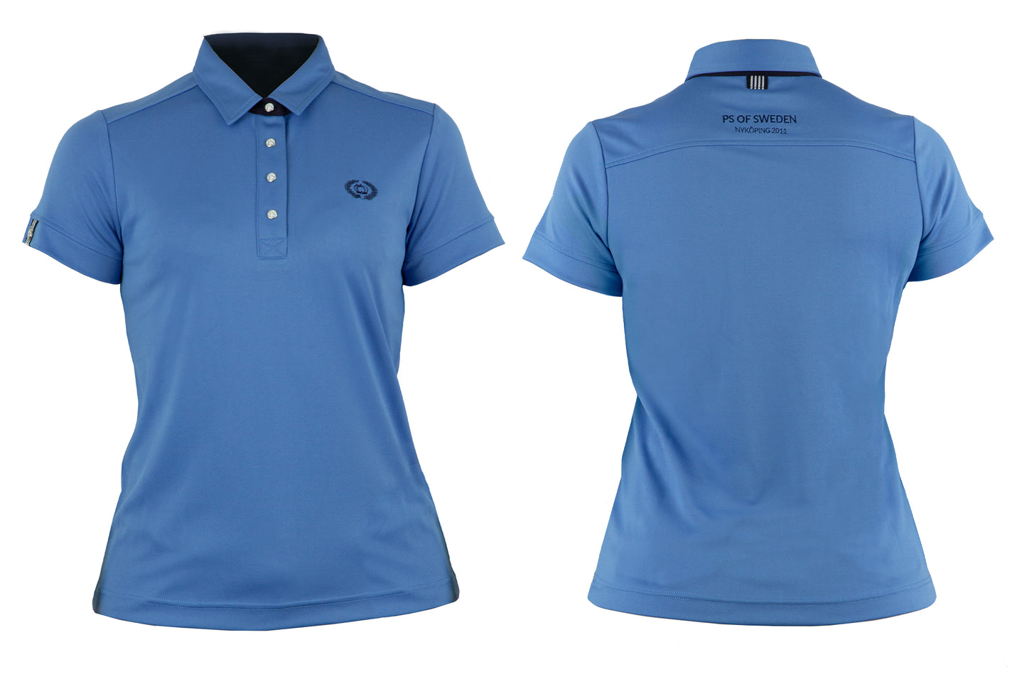 PS of Sweden SS20 Darling Polo Shirt - Choose Colour - Blueberry, Cranberry, Vanilla
