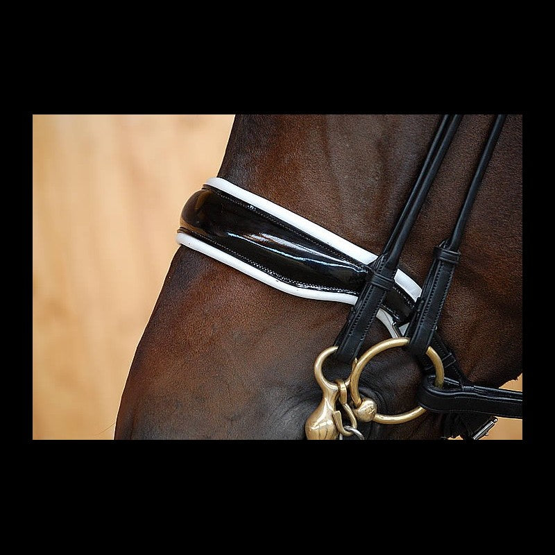Dy'on Dressage Collection Rolled Leather Double Bridle