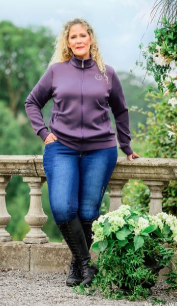 PS of Sweden Curvy Freya Full Zip Jacket | Navy or Black