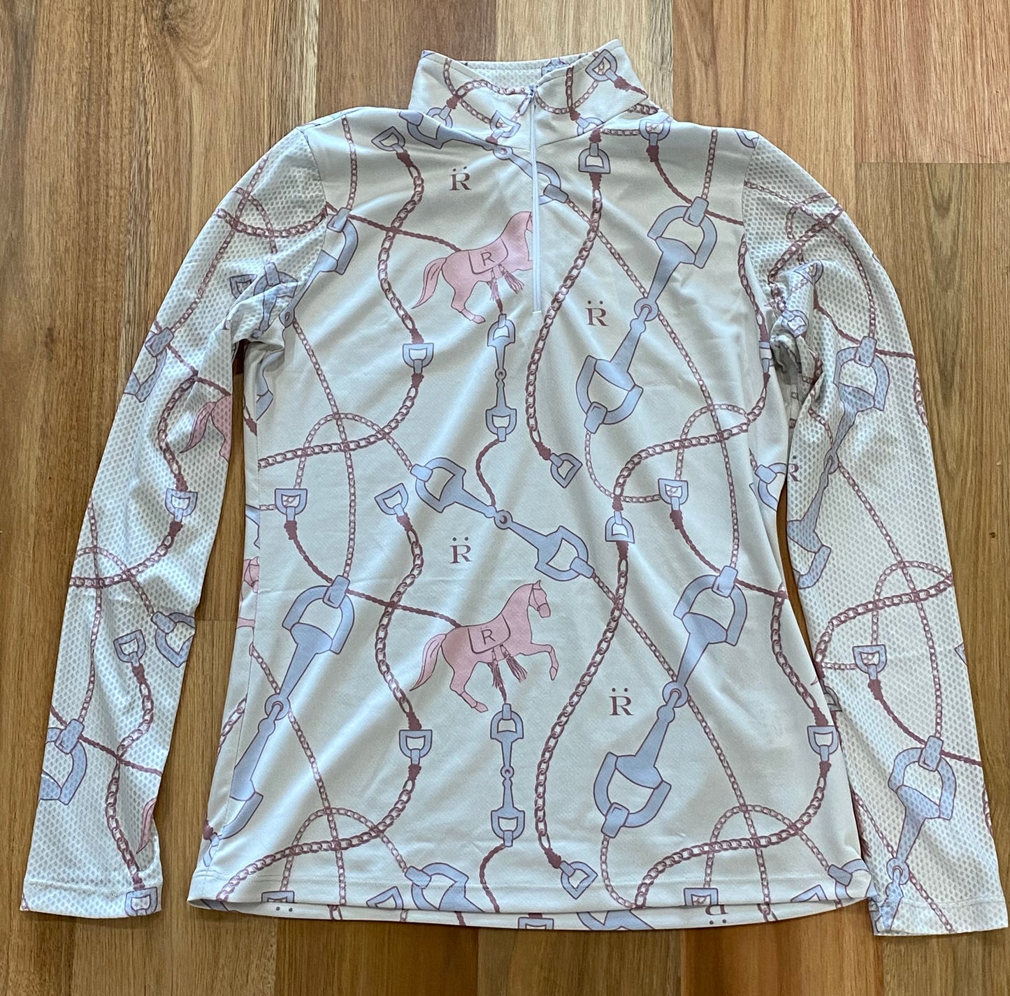 Ronner Virginia Quarter Zip Top | Chain Pastel