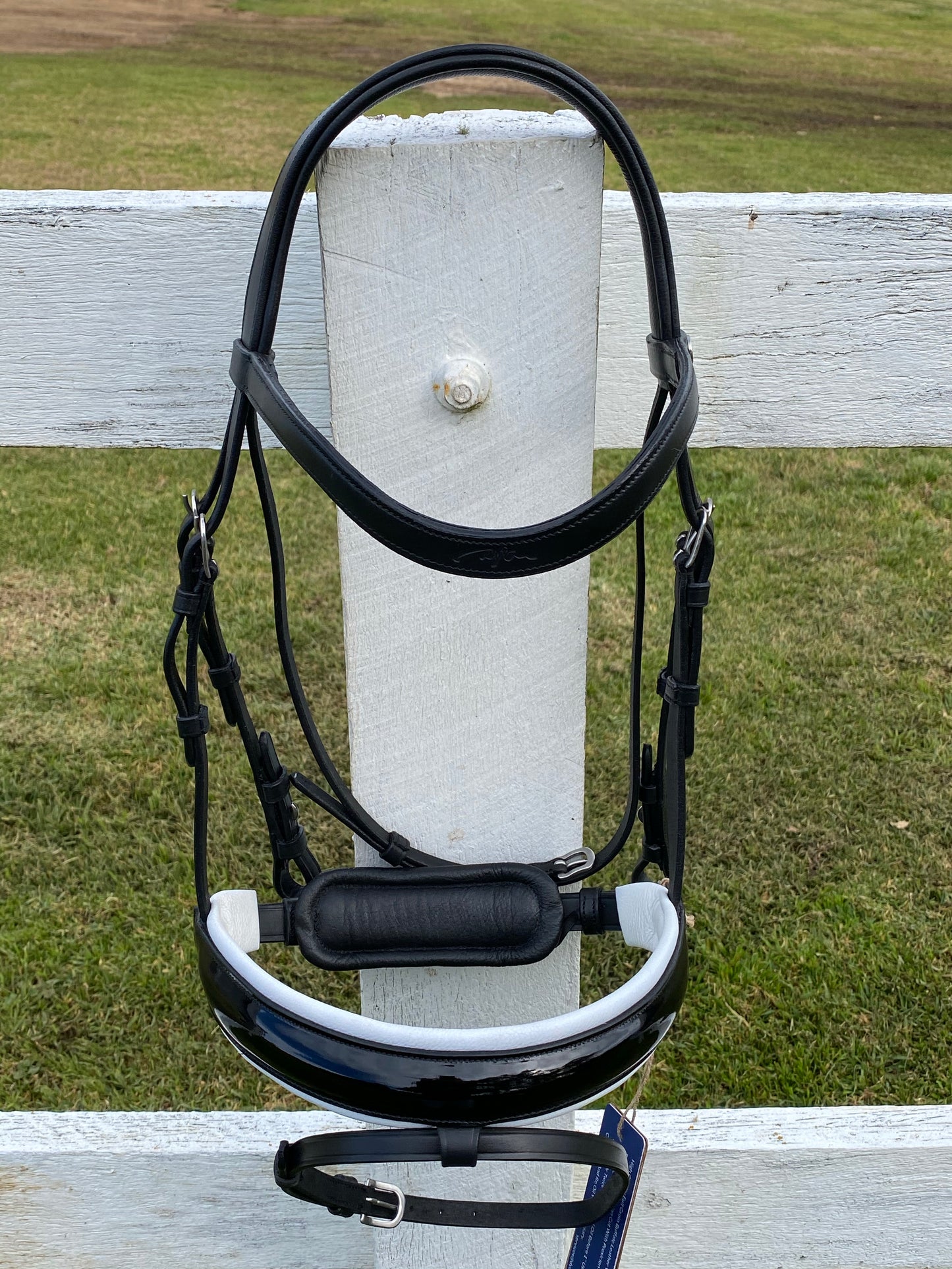 Working by Dy'on Large Crank Flash Noseband Bridle