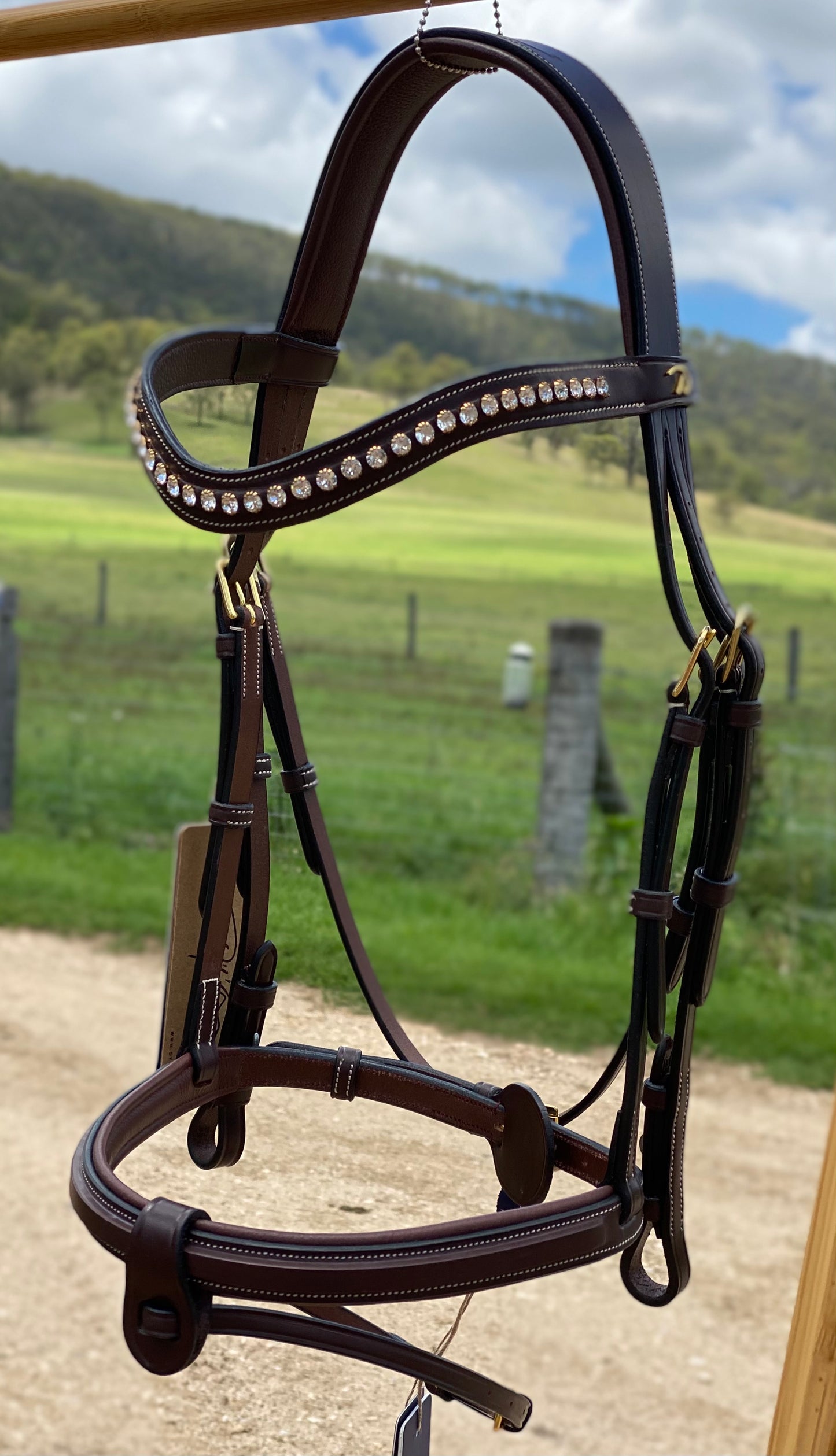 Dy’on Collection Semi-Custom Flash Noseband Bridle