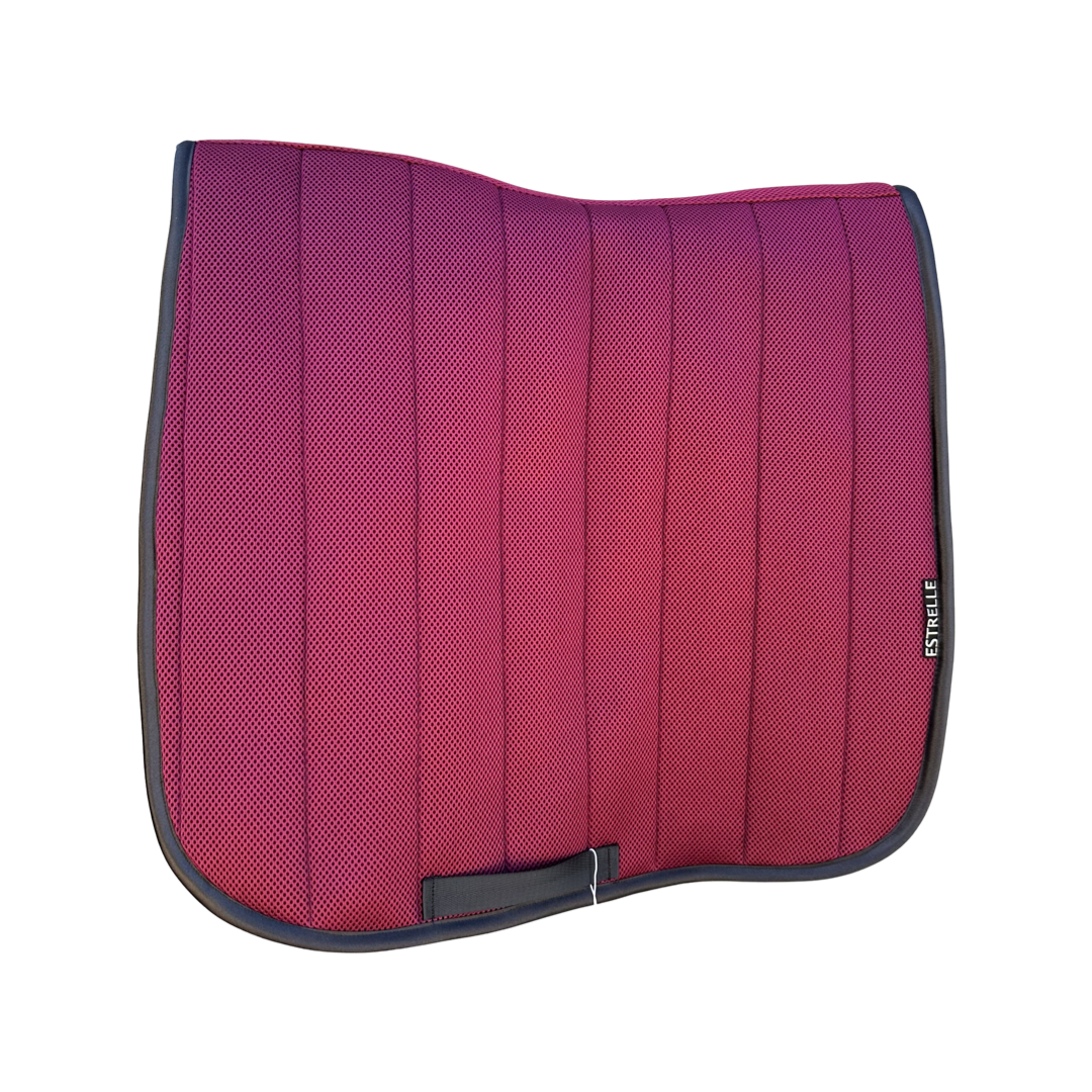 Estrelle Design Saddle Pad | Wine