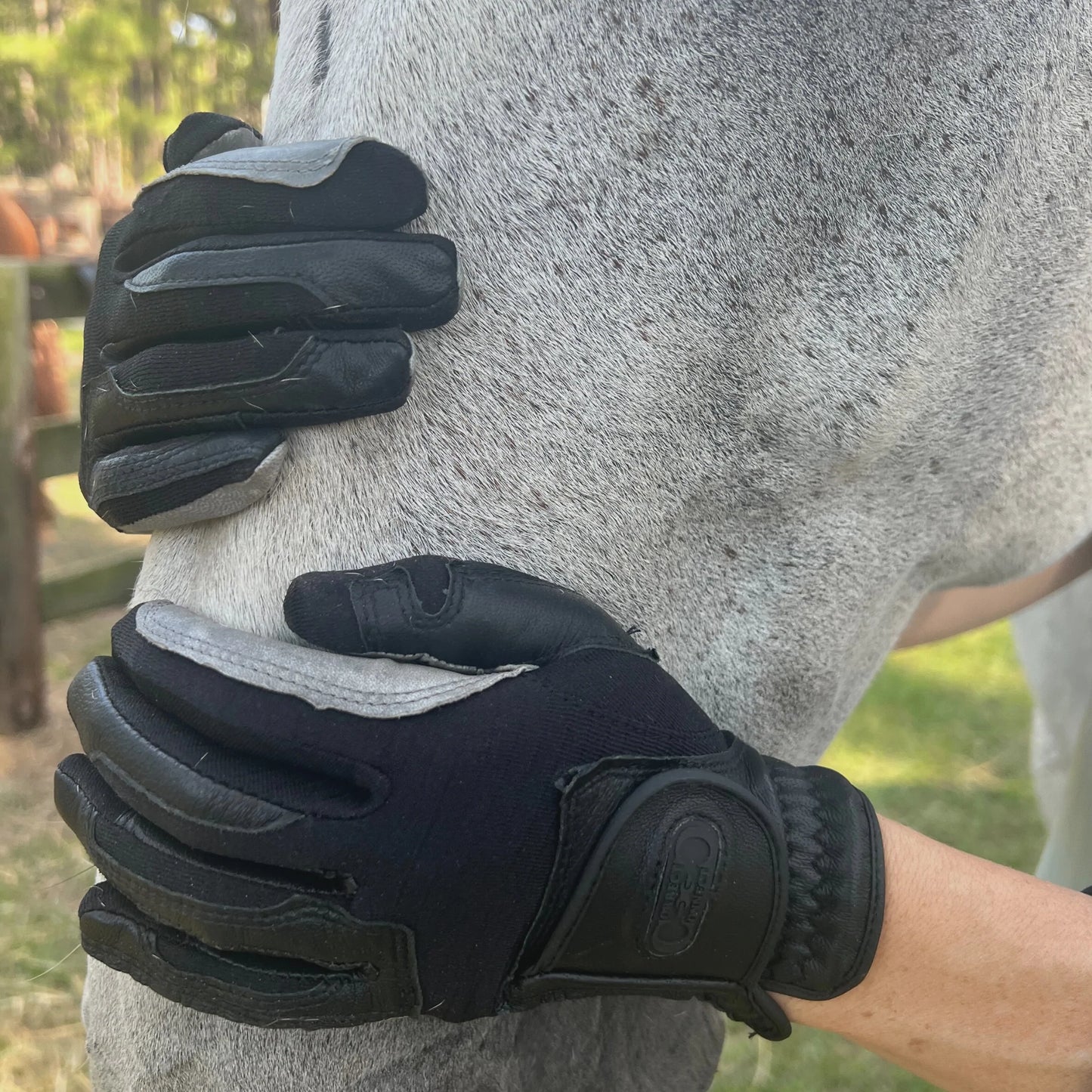 Correct Connect Coppertech™️ Oil-Tac ™️ Leather Premium Riding Glove