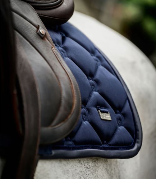 PS of Sweden SS21 Monogram Saddle Pad Navy | Dressage or Jump