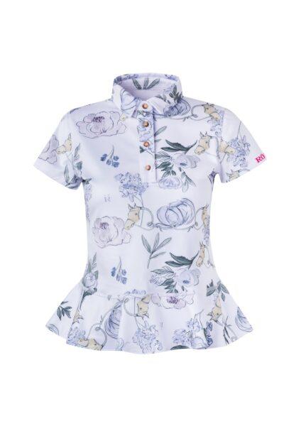 Ronner Noelia Peplum Polo Top