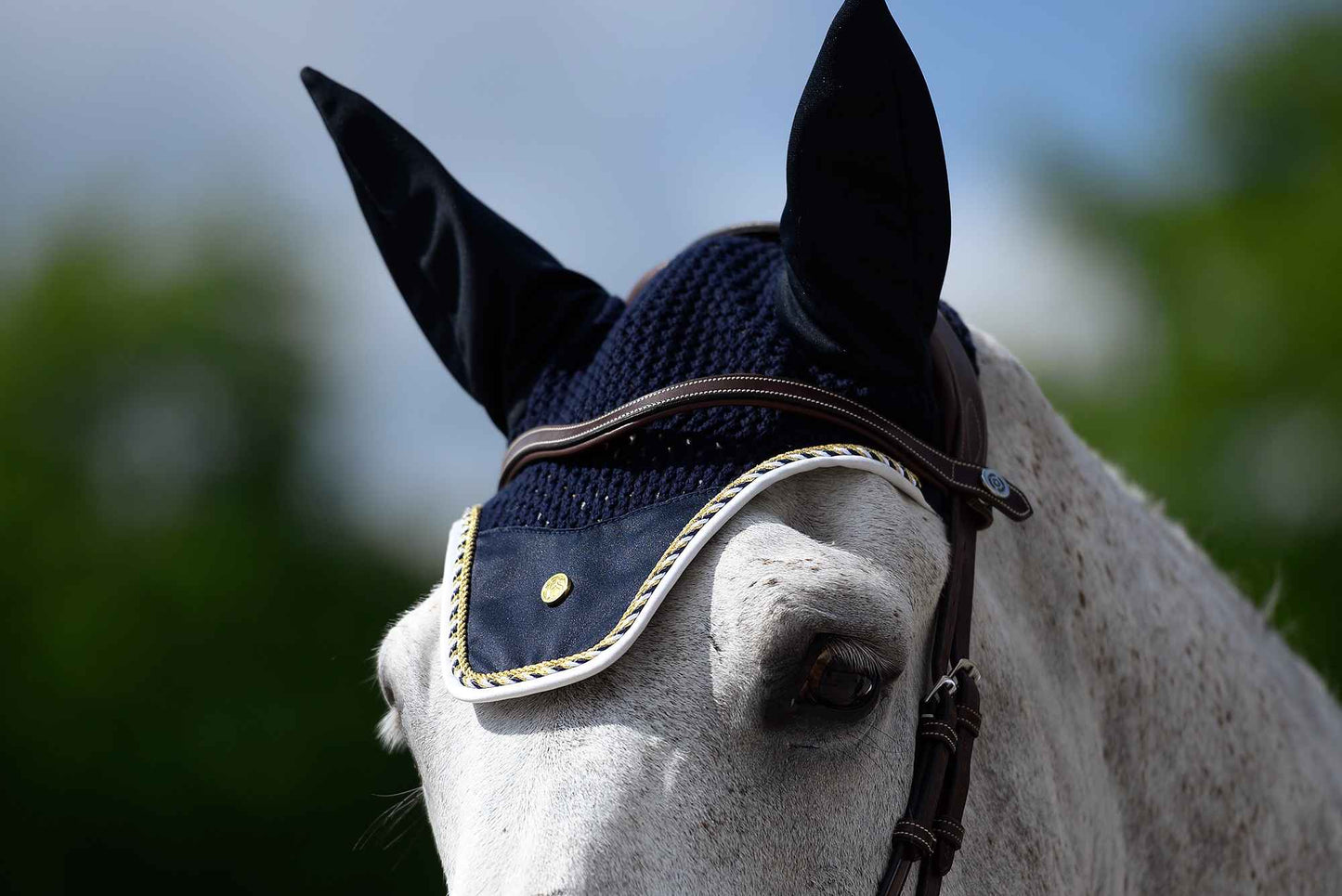 PS of Sweden Competition Collection Classic Ear Bonnet Fly Hat Navy or Black