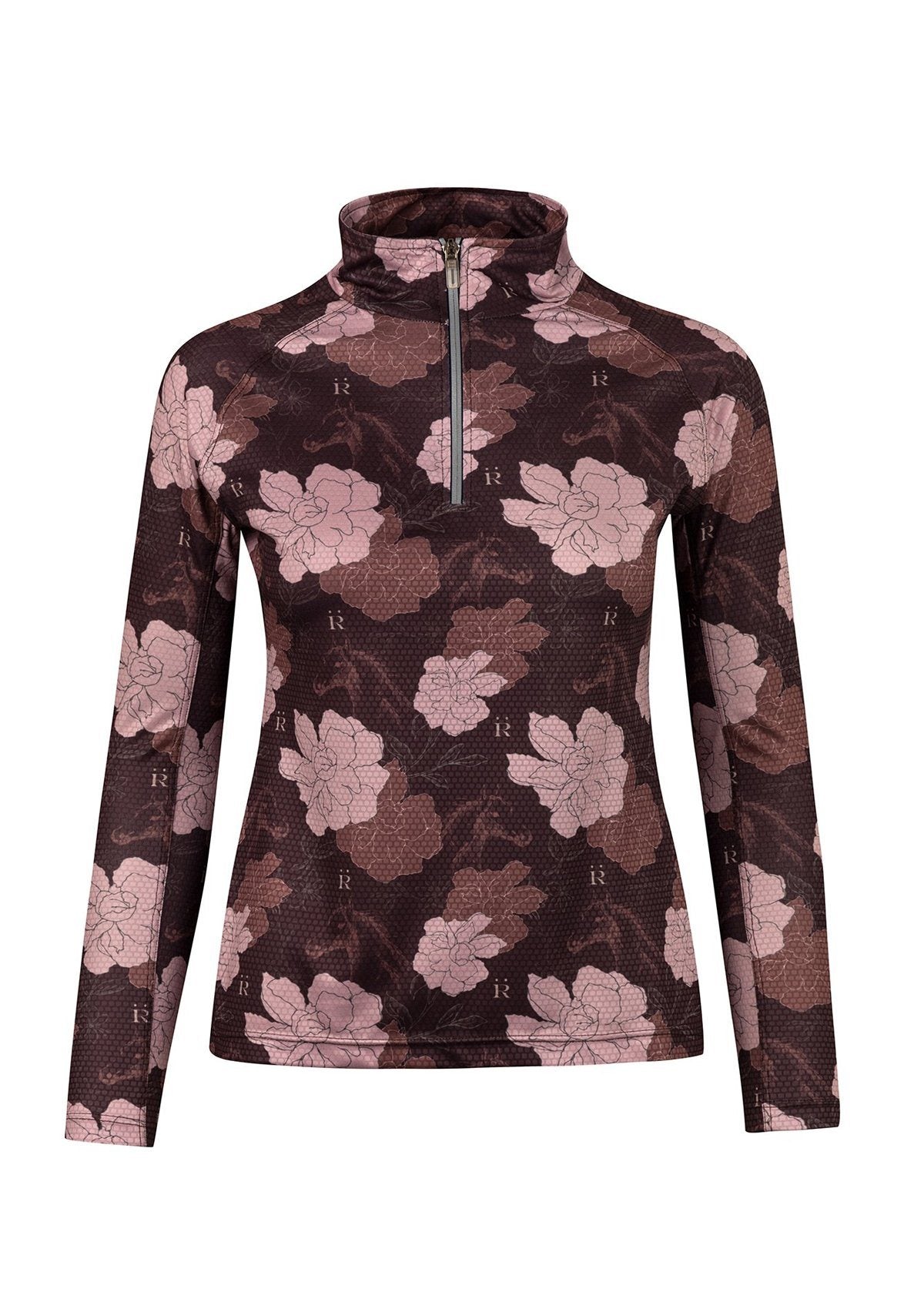 Ronner Design Sorrel Quarter Zip Rosa | Burgundy