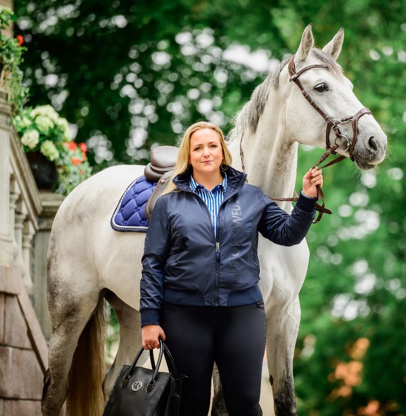 PS of Sweden Curvy Wera Jacket | Navy