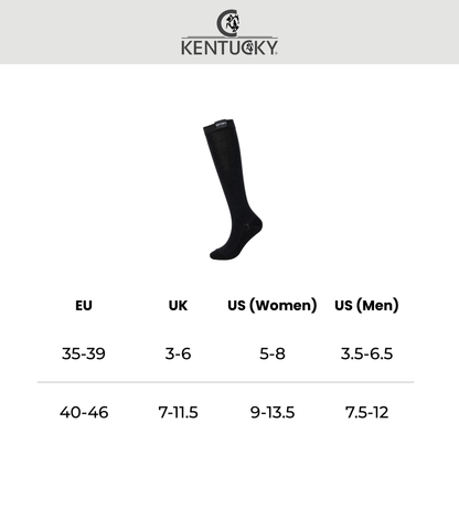 Kentucky Achilles Gel Socks | Navy or Black