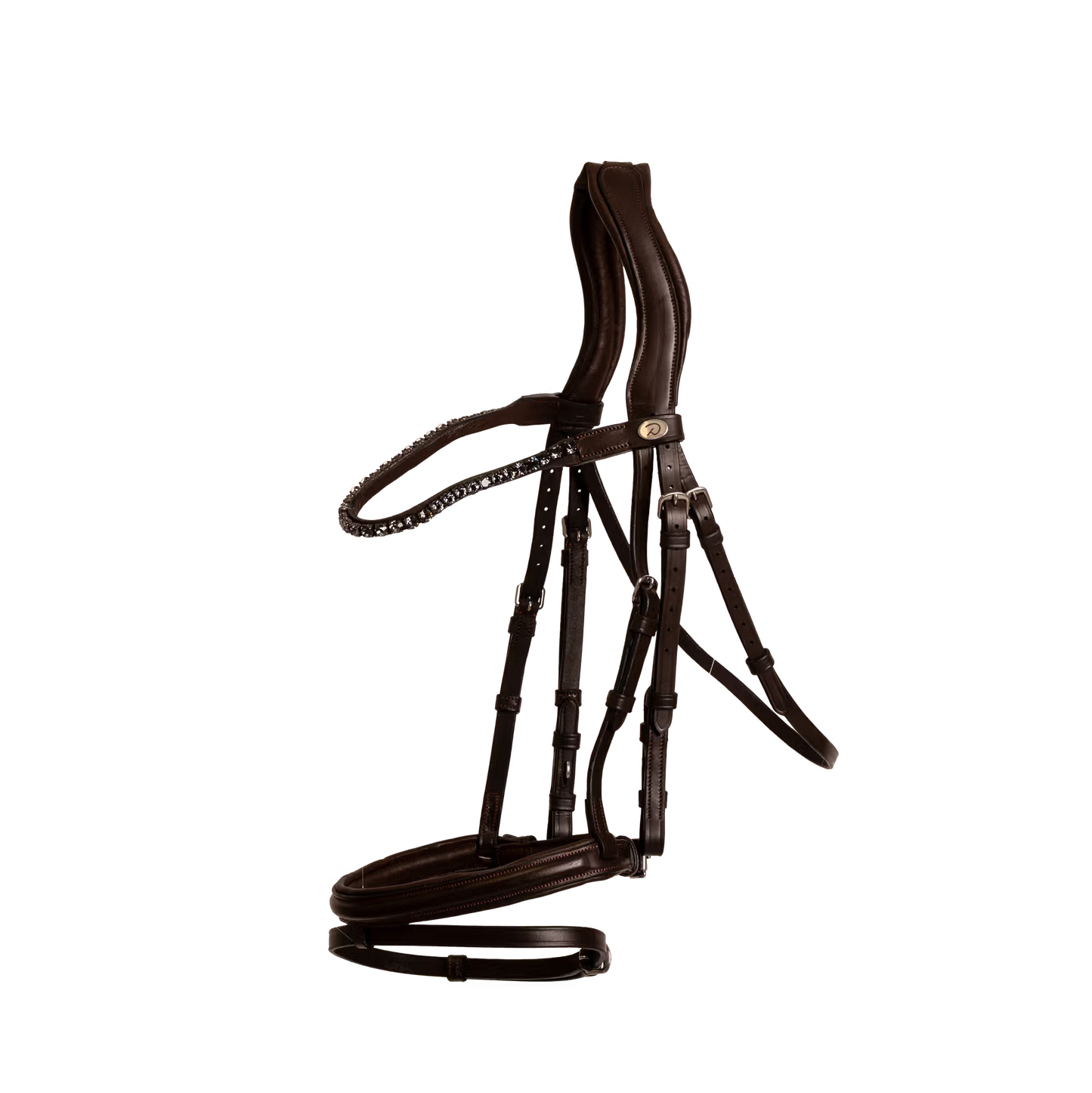 Dy'on Soft Leather Collection | Medium Flash Noseband Bridle