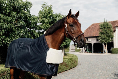 Kentucky Horse Bib Protection Faux Sheepskin Natural