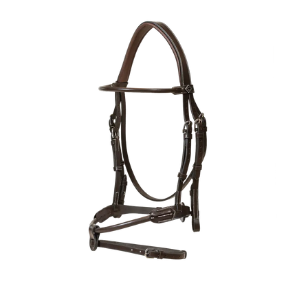 Working By Dy'on Round Leather Noseband Bridle - PREORDER