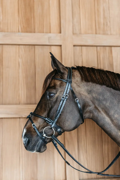 Working By Dy'on Round Leather Noseband Bridle - PREORDER