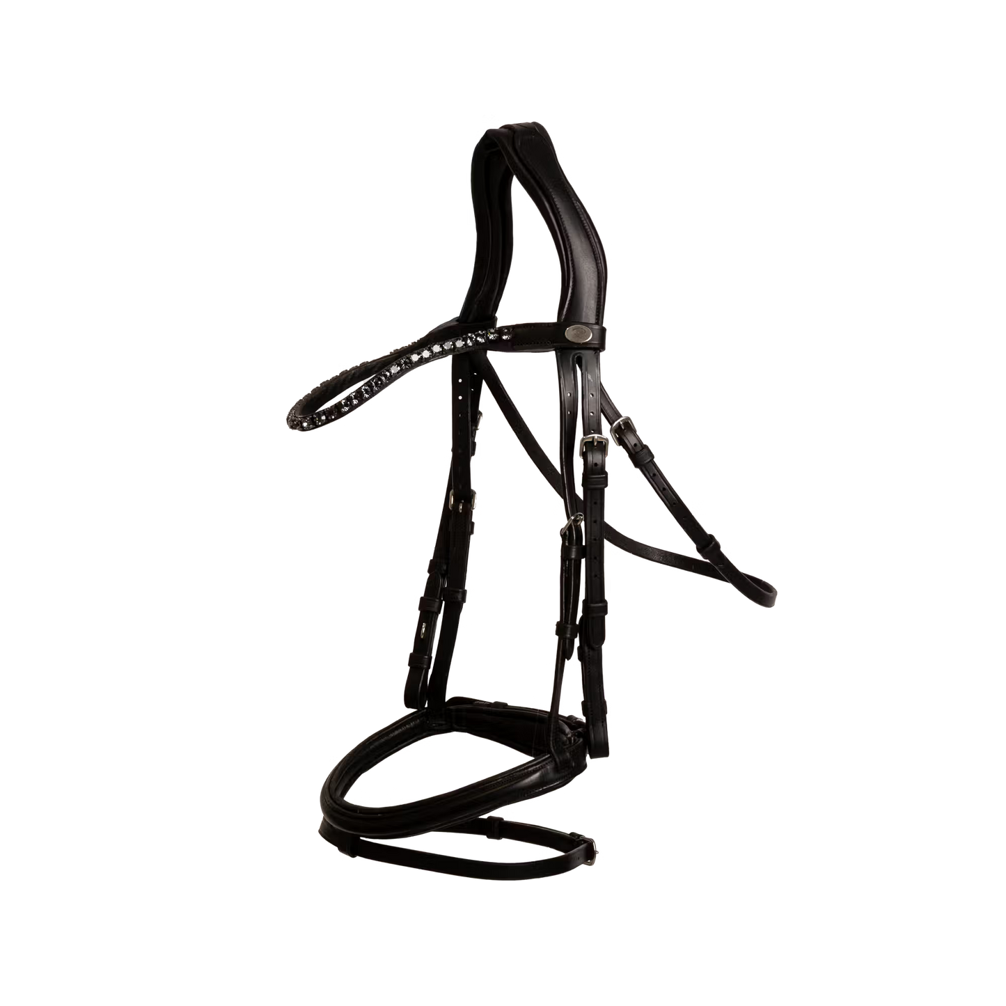 Dy'on Soft Leather Collection | Medium Flash Noseband Bridle