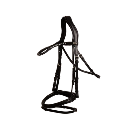 Dy'on Soft Leather Collection | Medium Flash Noseband Bridle