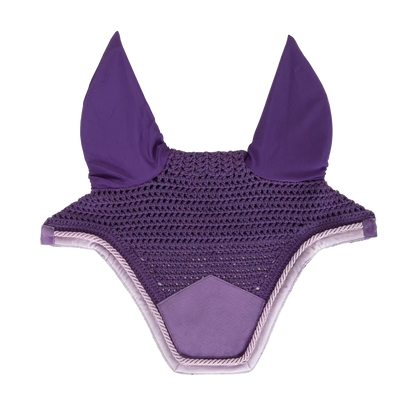 Kentucky Wellington Fly Veil: Royal Purple Velvet Contrast: Full Size