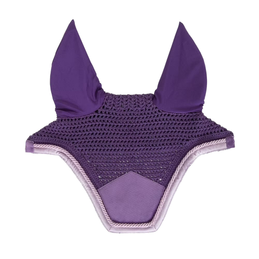 Kentucky Wellington Fly Veil: Royal Purple Velvet Contrast: Full Size