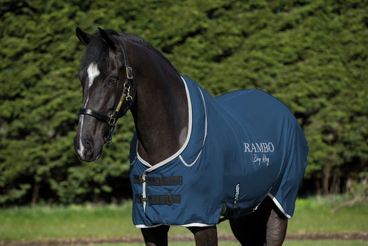 Rambo Supreme Dry Rug Navy/Silver