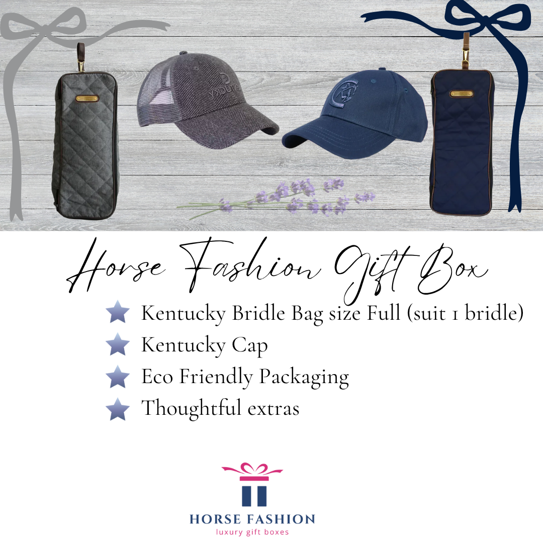 Luxe Equestrian Gift Box | Kentucky Bridle Bag + Cap