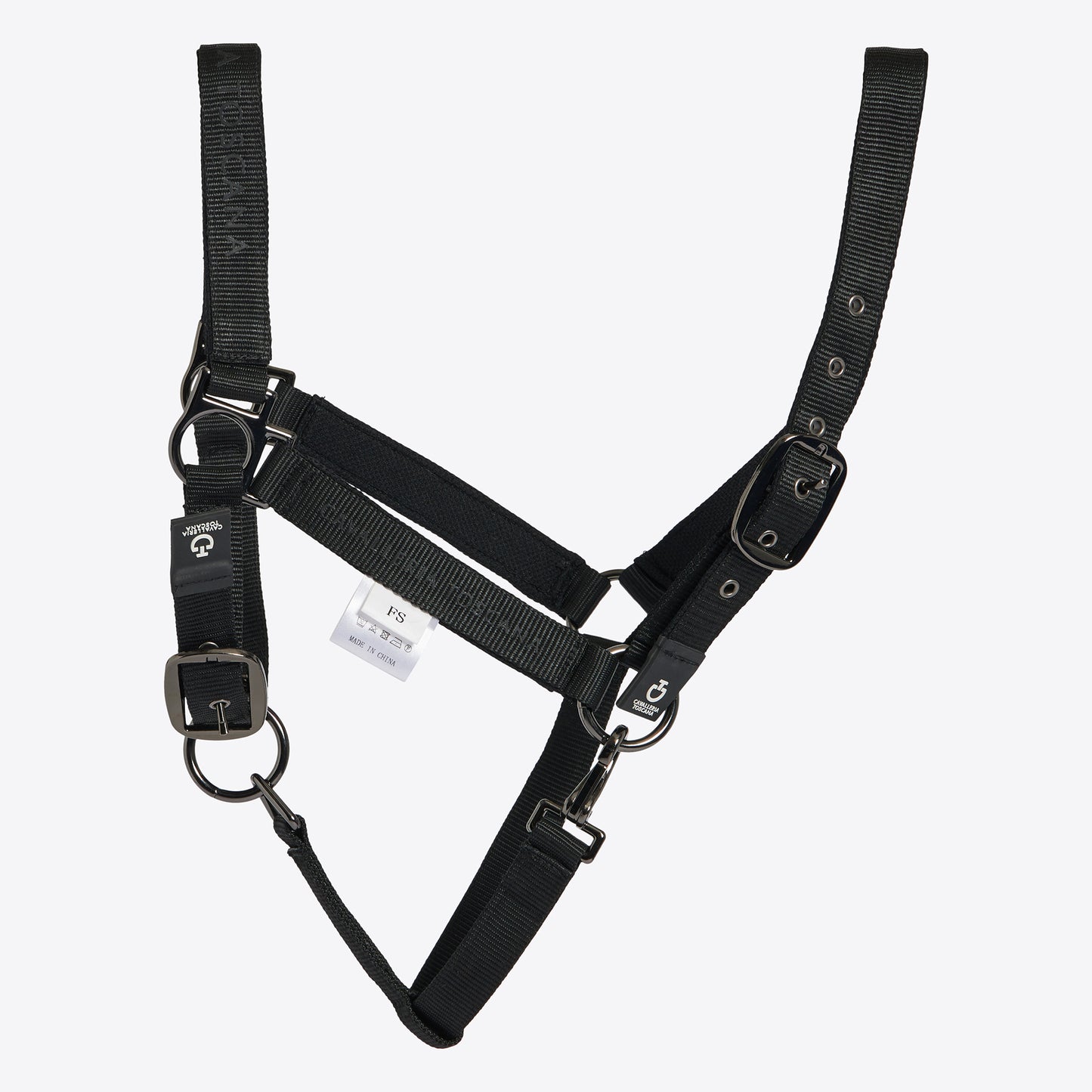 Cavalleria Toscana FW25 CT Halter + Lead | Black