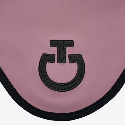 Cavalleria Toscana FW25 Lightweight Jersey Stripe Earnet Veil | Grape Shake